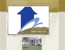 Tablet Screenshot of halomhouse.com